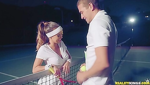 Tennis Titties With Megan Rain And Xander Corvus
