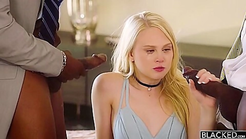 Young Girl Tries Threesomes With Two Bbc - Lily Rader